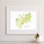 Map Of Gloucestershire, thumbnail 5 of 8
