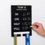 Personalised Running Medal Display Board, thumbnail 4 of 7