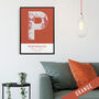 Portsmouth City Map Wall Art Print, thumbnail 5 of 9