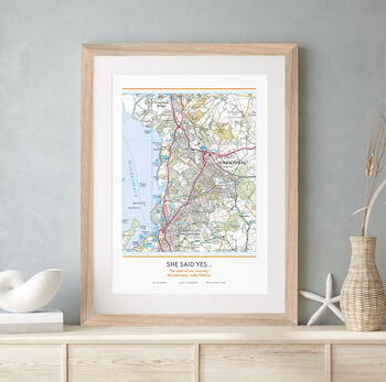 Your Favourite Place Personalised Map Print, 7 of 7