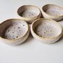 Handmade Oatmeal Multicolour Speckled Ceramic Soap Dish, thumbnail 7 of 8