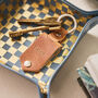 Personalised Metal Photo Keyring With Leather Case, thumbnail 2 of 12