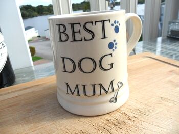Tankard Mug In Best Dog Mum Design, 5 of 7