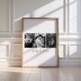 Personalised Daddy And Me Photo Print, thumbnail 4 of 7