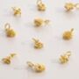 Add A Sterling Silver Birth Flower Pendant Charm, thumbnail 2 of 9