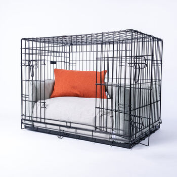 Mattress And Bed Bumper Set For Dog Crate In Faroe, 6 of 9