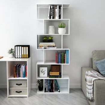 190.5cm H X 70cm W Geometric Bookcase, 8 of 9