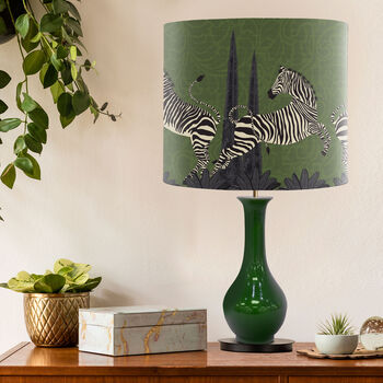 Dancing Zebra Lamp Shade, Multi Colours Available, 8 of 10