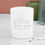 Personalised Wedding Party Candle Holder, thumbnail 1 of 8