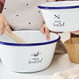 Personalised Daddy And Me Mixing Bowl Set, thumbnail 8 of 9