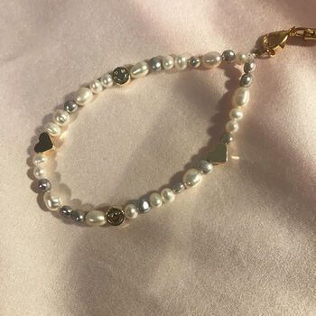 Allegra Pearl And Silk Phone Strap, 3 of 9