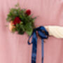 Personalised Wedding Bouquet Ribbon Placement Print, thumbnail 2 of 8