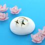 Double Star Adjustable Ring Bronze, thumbnail 1 of 2