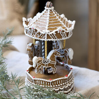 Traditional Christmas Carousel Music Box, 2 of 3
