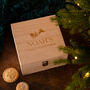Personalised Wooden Christmas Eve Box, thumbnail 1 of 3