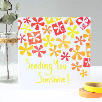 Sending You Sunshine Get Well Soon Card, 8 of 8