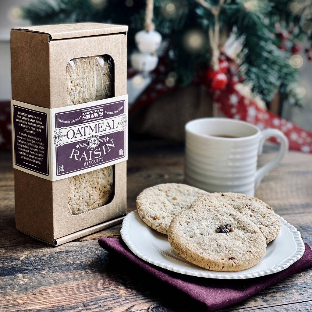 Christmas Biscuit Gift Box By LOTTIE SHAW'S | notonthehighstreet.com