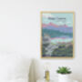 Kings Canyon National Park USA Travel Poster Art Print, thumbnail 3 of 8