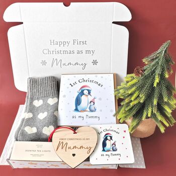 New Mum 1st Christmas Gift Set | Personalise, 2 of 12