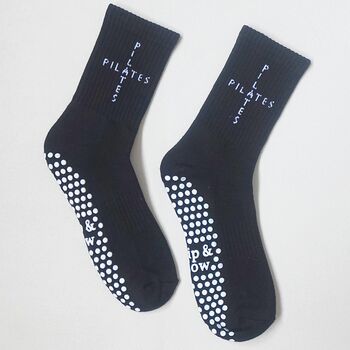 Crossword' Pilates Grip Socks, 3 of 3
