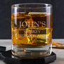 Personalised Whisky Tumbler Glass For Him, thumbnail 5 of 5