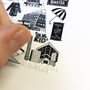 Manchester Illustrated Black And White Print, thumbnail 6 of 10