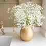 Large Brass Finish Decorative Jug, thumbnail 1 of 2