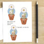 Personalised Birth Flower Baby First Mother's Day Card, thumbnail 2 of 8