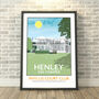 Phyllis Court Club, Henley On Thames, Oxfordshire Print, thumbnail 1 of 5