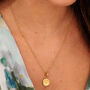 18ct Gold Number 30 Charm Necklace, thumbnail 1 of 6