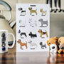 Cartoon Terrier Breeds Card, thumbnail 2 of 4