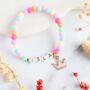 Name Charm Bracelet, thumbnail 3 of 5