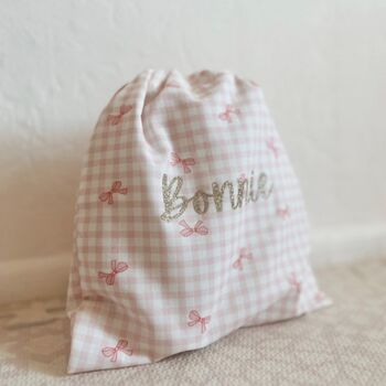 Personalised Dance Ballet Shoe Bag, 3 of 4