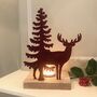 Red Stag T Light Holder, thumbnail 2 of 4
