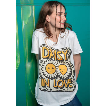 Daisy In Love Women's Slogan T Shirt, 8 of 9