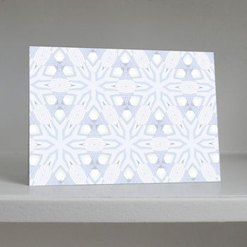 Crystal Clear, Set Of Six Contemporary Cards, 5 of 8
