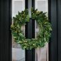 Pre Lit Christmas Wreath, thumbnail 2 of 2