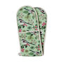 Green Double Oven Gloves With Birds, thumbnail 4 of 6