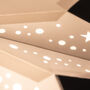 Five White Paper Star Lanterns | Christmas Bundle, thumbnail 8 of 8