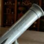Antique Mills Maker Black Leather Silver Colour Telescope, thumbnail 2 of 5