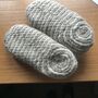 Handmade Unisex Organic Sheep Wool Slippers Lucky Dip, thumbnail 10 of 12