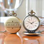 Personalised 50th Birthday Pocket Watch Classic Design, thumbnail 2 of 6