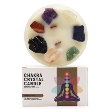 Chakra Gemstone Candle, 2 of 5