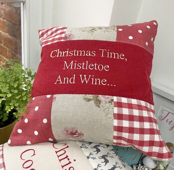 Christmas Time Cushion, 3 of 5