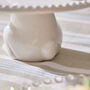 White Ceramic Rabbit Cake Stand, thumbnail 7 of 7