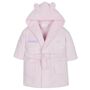 Personalised Baby And Toddler Dressing Gown – Embroidered Name In Eight Colours, thumbnail 2 of 8