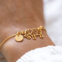 Elephant Bracelet – 24k Gold Vermeil Sterling Silver Good Luck Gift For Her, thumbnail 9 of 12