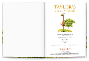 Personalised Children's Book, My Very Own Name, 2 of 11