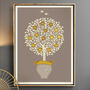 Golden Anniversary Gift Personalised Family Tree Print, thumbnail 1 of 12
