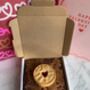 Valneines Day Jammie Dodger Brownie Letterbox Gift, thumbnail 2 of 2
